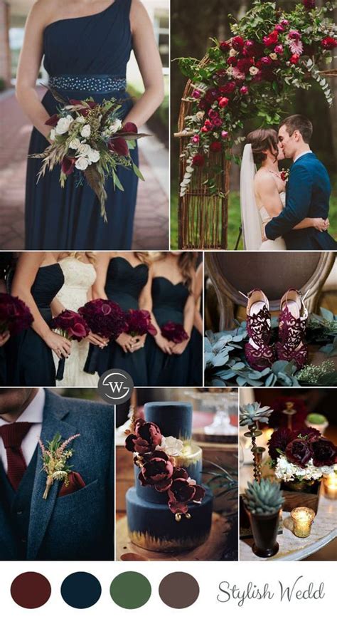 Wedding Trends 10 Fantastic Burgundy Color Combos For 2022 Burgundy Wedding Colors Wedding