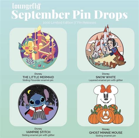 September 2021 Loungefly Disney Pin Release Calendar Disney Pins Blog