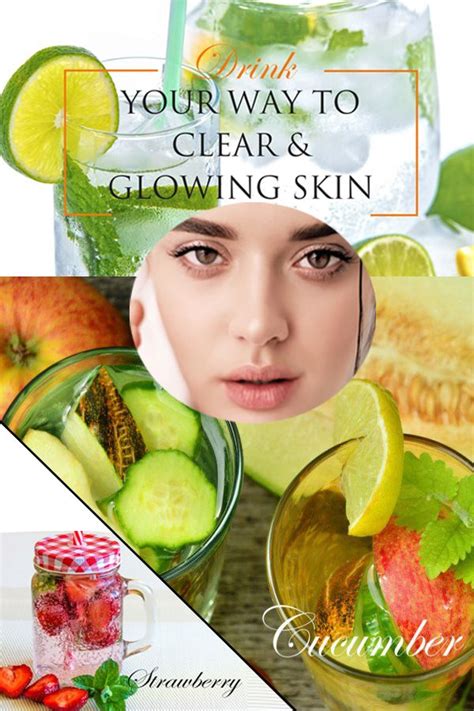 Detox Water Drink Your Way To Clear Glowing Skin Detox Water Clear