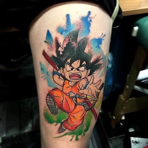 Dragon ball z legends qr codes. Gamerink on Instagram: "Goku tattoo done by @rzychu. To submit your work use the tag #gamerink ...