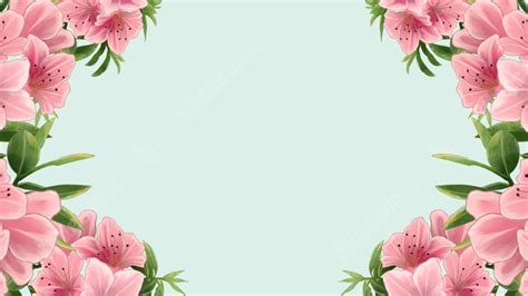 Powerpoint Background Flower Design Download Free Templates