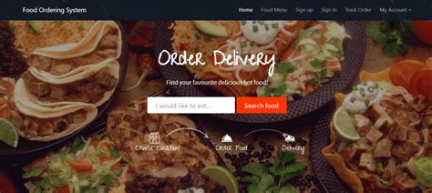 Food Ordering System Using PHP And MySQL LaptrinhX