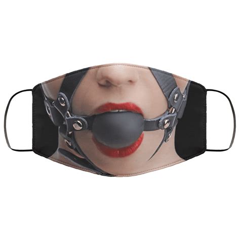 Funny Sexy Erotic Ball Gag Face Mask Funny Sexy Erotic Fetish Ball