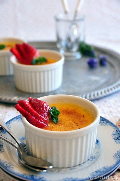 Let sit for a few minutes, then discard vanilla bean. Classic Crème Brûlée | Homemade recipes dessert, Dessert ...