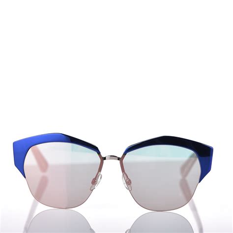 Christian Dior Mirrored I220j Sunglasses Blue 323287