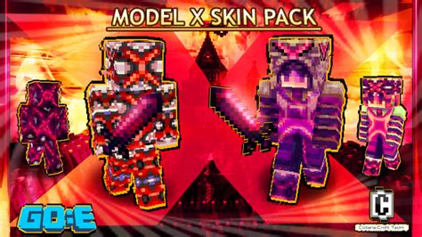 Model X Skin Pack By Goe Craft Minecraft Skin Pack Minecraft