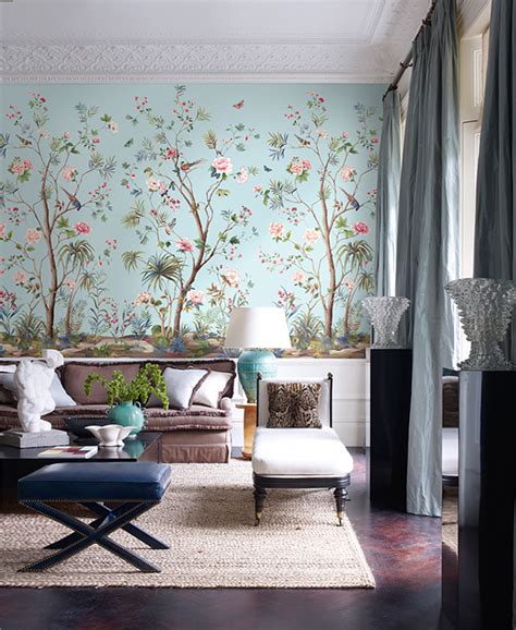 Designing Interiors With Chinoiserie Inspired Wallpaper