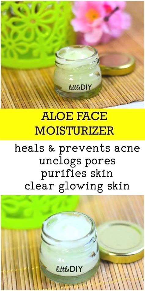 Skin Care Tips Aloe On Face Face Moisturizer Homemade