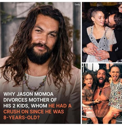 Why Jason Momoa And Longtime Crush Lisa Bonet Mother Of His 2 Kids