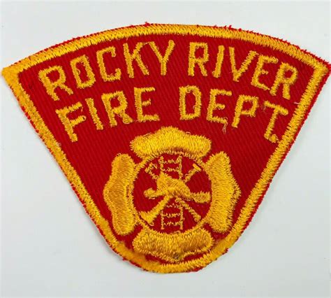 Rocky River Fire Department Ohio Patch In 2020 Rocky River Patches