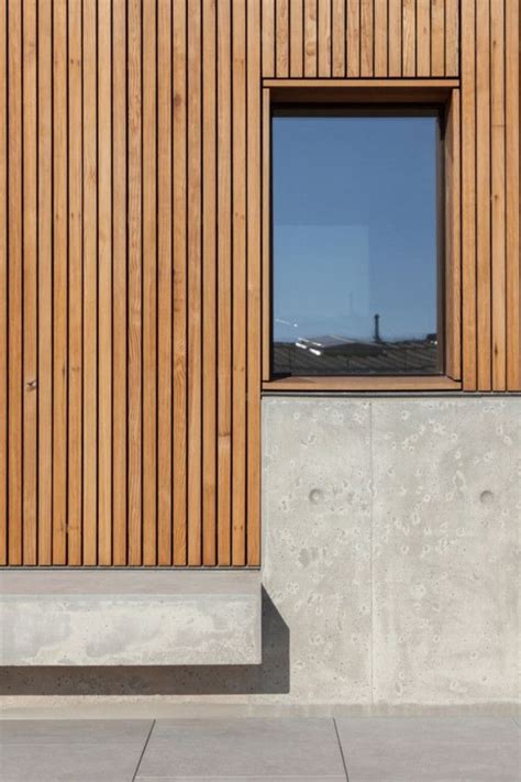 Modern Exterior Window Details Wood Cladding Exterior House
