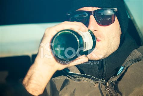 Drunk Man Driving The Car Stock Photo Royalty Free Freeimages