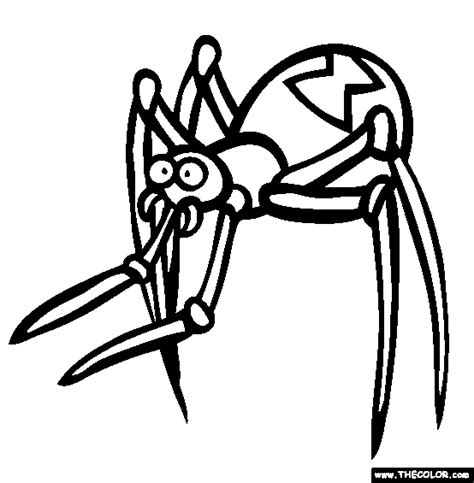 Black Widow Spider Coloring Page Free Black Widow Spider Online Coloring