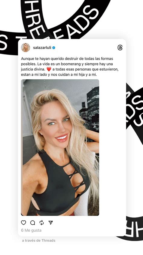 Luli Salazar Se Descarg En Las Redes Y Sum Una Selfie Con Su Delantera En Primer Plano