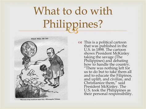 The American Colonization In The Philippines