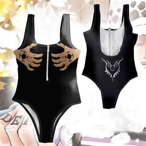 One Piece Swimsuits Trafalgar D Water Law Hands Anime One Piece