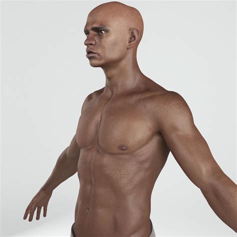 African Man Rigged Character D Model Animated Rigged Cgtrader My XXX