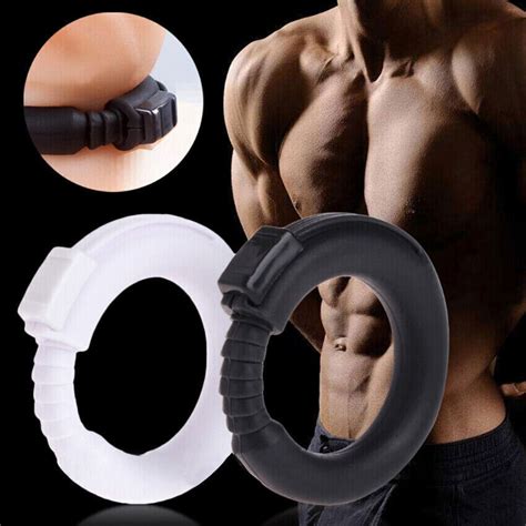 Adjustable Cock Ring Stay Hard Penis Enhancer Erectile Dysfunction Sex