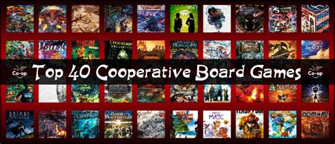 Top 40 Cooperative Board Games 2019 2020 Edition Co Op