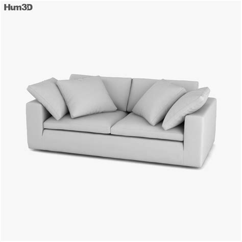 Restoration Hardware Cloud Sofa 3d Model Furniture On Hum3d