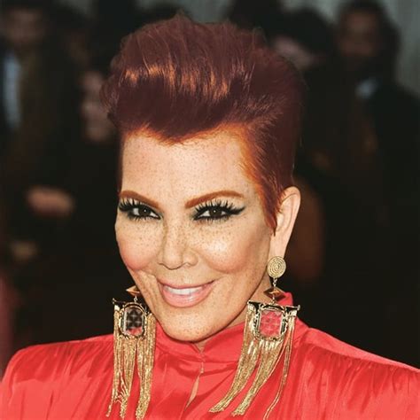 Kris Jenner Celebrities As Redheads Instagram Photos Popsugar