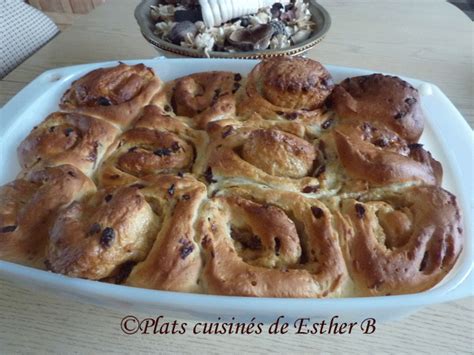 Les Plats Cuisin S De Esther B Brioches Aux Raisins Map 39105 The