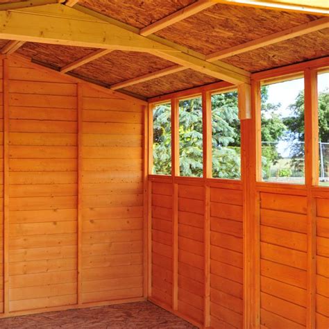 Shire Overlap Garden Shed With Double Doors 20ft X 10ft 6050mm X