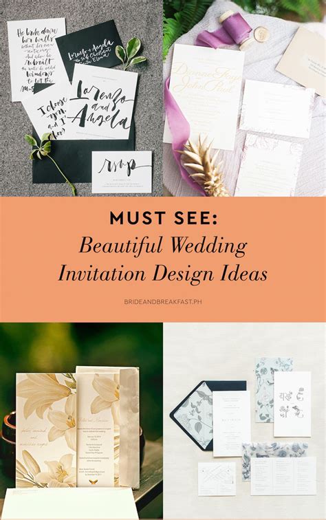 With these powerpoint templates, which are available in many and various types of slides and designs, you can use them for wedding invitations, thank you cards, and flyers or for your own websites and wedding blogs. 21 Beautiful Invitation Designs for Your Inspiration ...