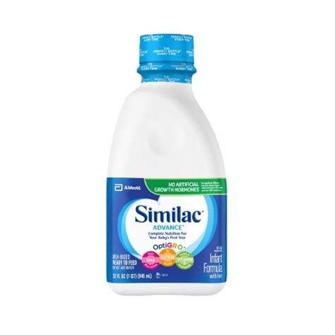 Infant Formula Similac Advance 20 32 Oz Bottle Ready To Use