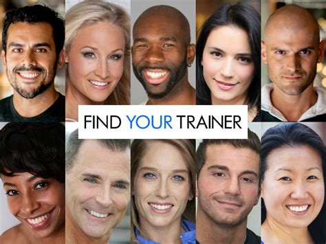 Picking The Perfect Personal Trainer Find Your Trainer Reveals The