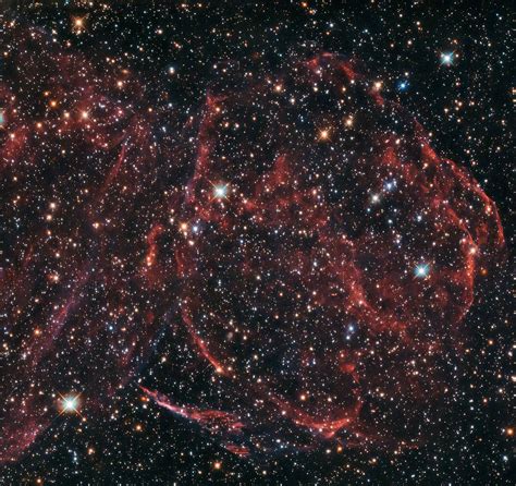 Hubble Sees The Shredded Remains Of A Supernova Astronomy Now