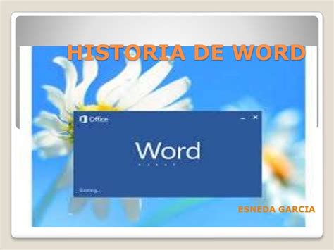 Historia De Word
