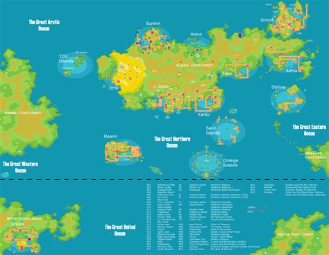 Pokemon World Map Maker World Map Gray