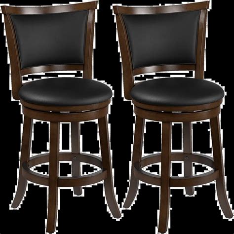 Woodgrove Black Swivel Counter Height Stool Set Of 2 Rc Willey