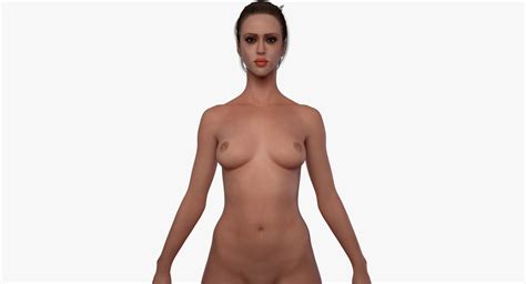 Cuerpo Completo Femenino Desnudo Modelo 3D 100 Ma Free3D
