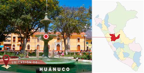 Ubicación De Huánuco Turismo And Viajes Portal Iperú