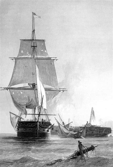 The War Of 1812 The American Frigate By Everett War Of 1812 Uss
