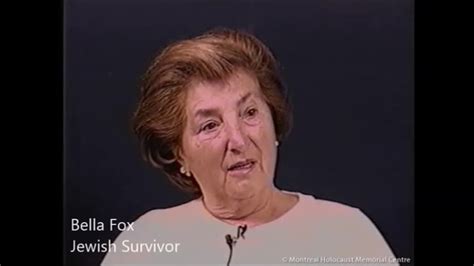 Bella Fox On Arriving To Auschwitz Birkenau Usc Shoah Foundation