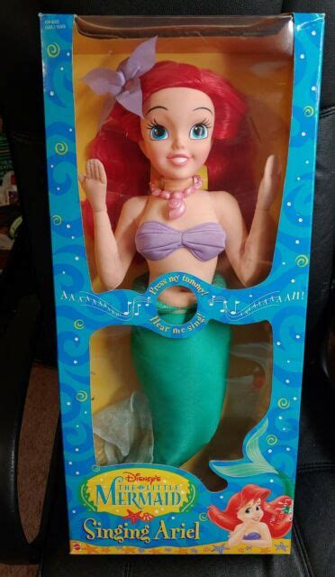 Mattel Disney Little Mermaid Singing Ariel Unopened Large 24 Ebay