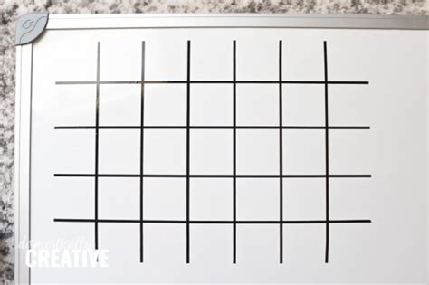 Diy Whiteboard Calendar And Planner Domestically Creative