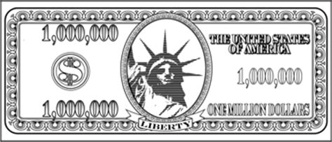 Get in the prize zone to play it again ® for a chance to win exciting prizes! Printable Million Dollar Bill Colorable