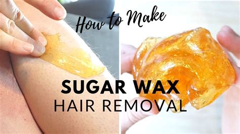 sugar wax recipe and all you need to know to do it right youtube