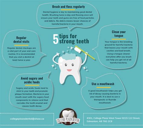 5 Tips For Strong Teeth College Plaza Dental Associates
