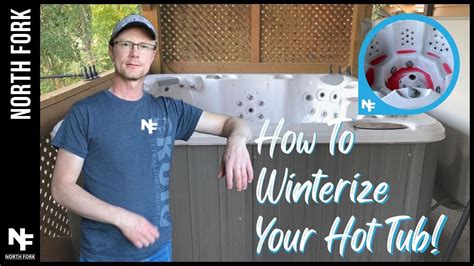 How To Winterize A Hot Tub Or Spa Save Big 👍 Youtube