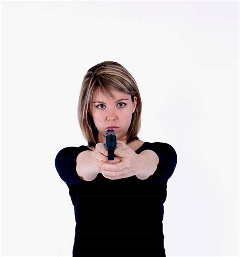 Police Woman Aiming Gun Stock Photos Pictures And Royalty Free Images