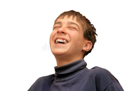 Laughing Boy Stock Photo Image Of Lively Cheerful Hysterical 4038604