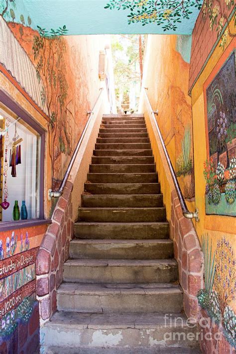 Stairs Of Bisbee Arizona By Amy Sorvillo Bisbee Arizona Bisbee Arizona