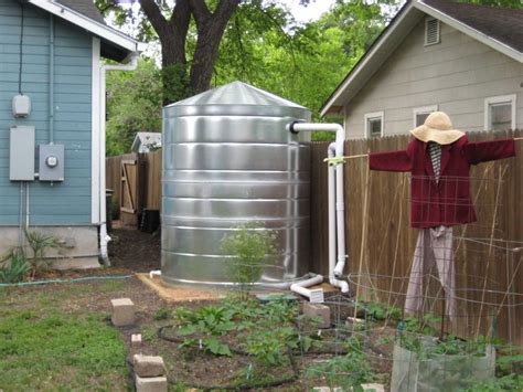 Galvanized Metal Cisterns And Tanks For Rainwater Storage