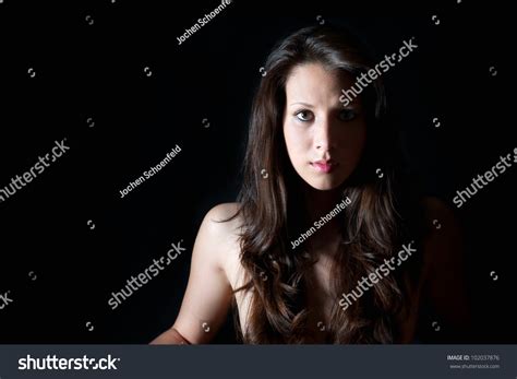Sensual Closeup Portrait Beautiful Nude Woman Stock Photo Shutterstock