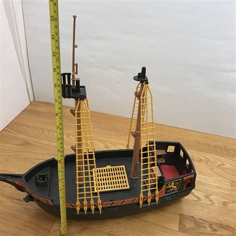 Vintage Playmobil Pirate Ship Geobra W Weapons Incomplete Ebay